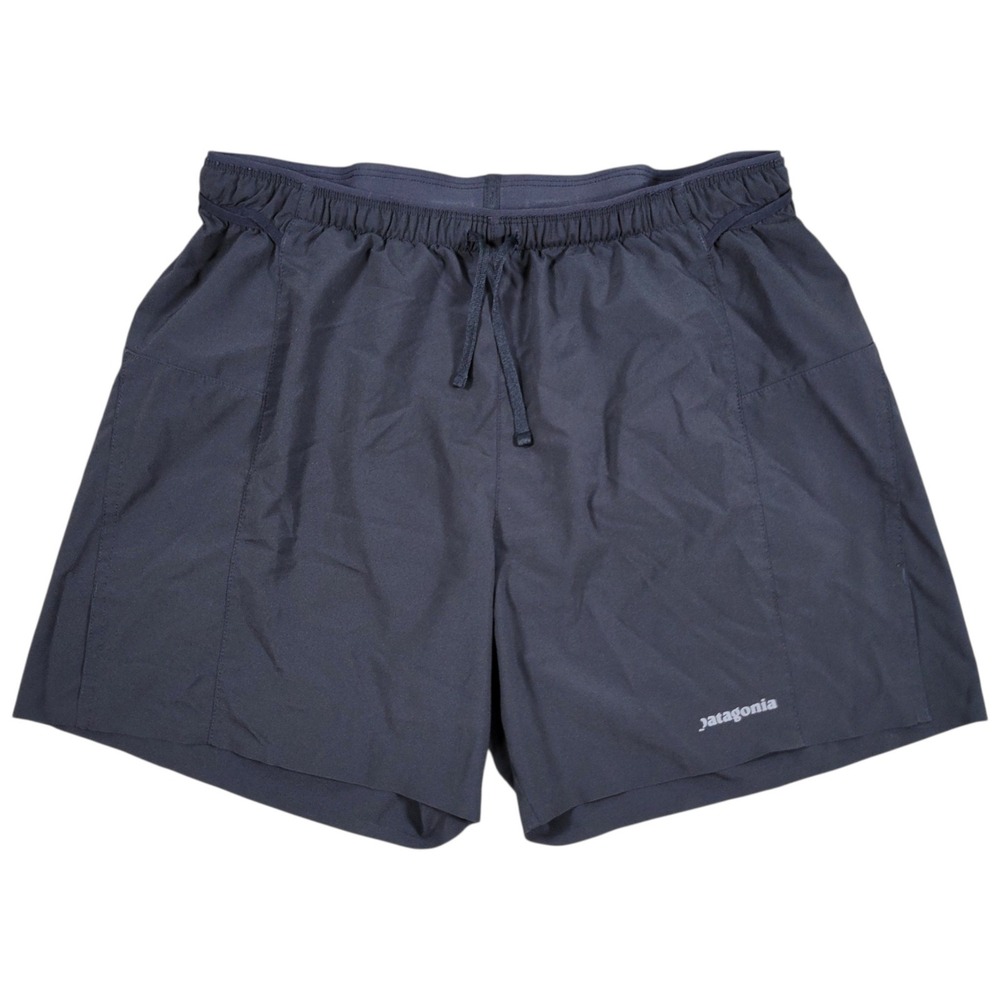 Patagonia Strider Pro Shorts 5" Mens M Black Running Activewear Gorpcore 24634
